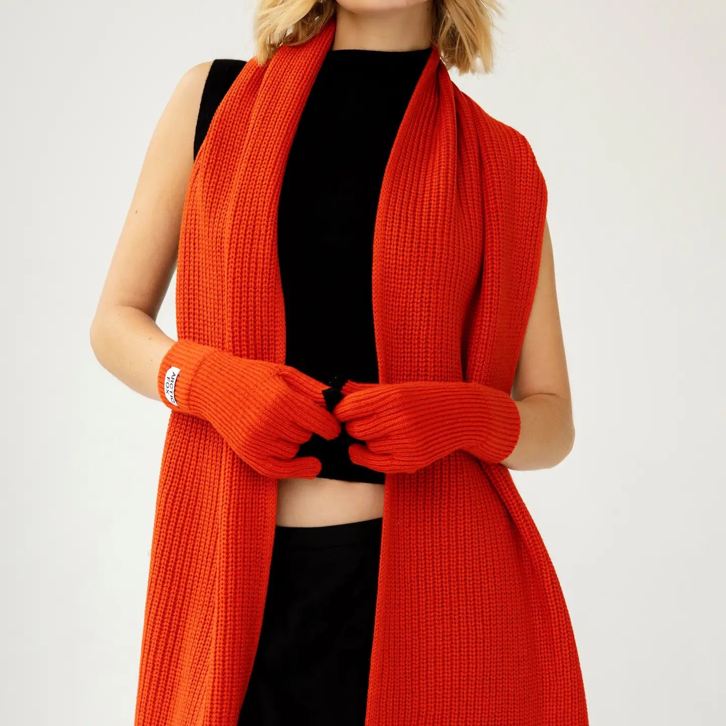 Recycled Bottle Gloves - Sunkissed Coral