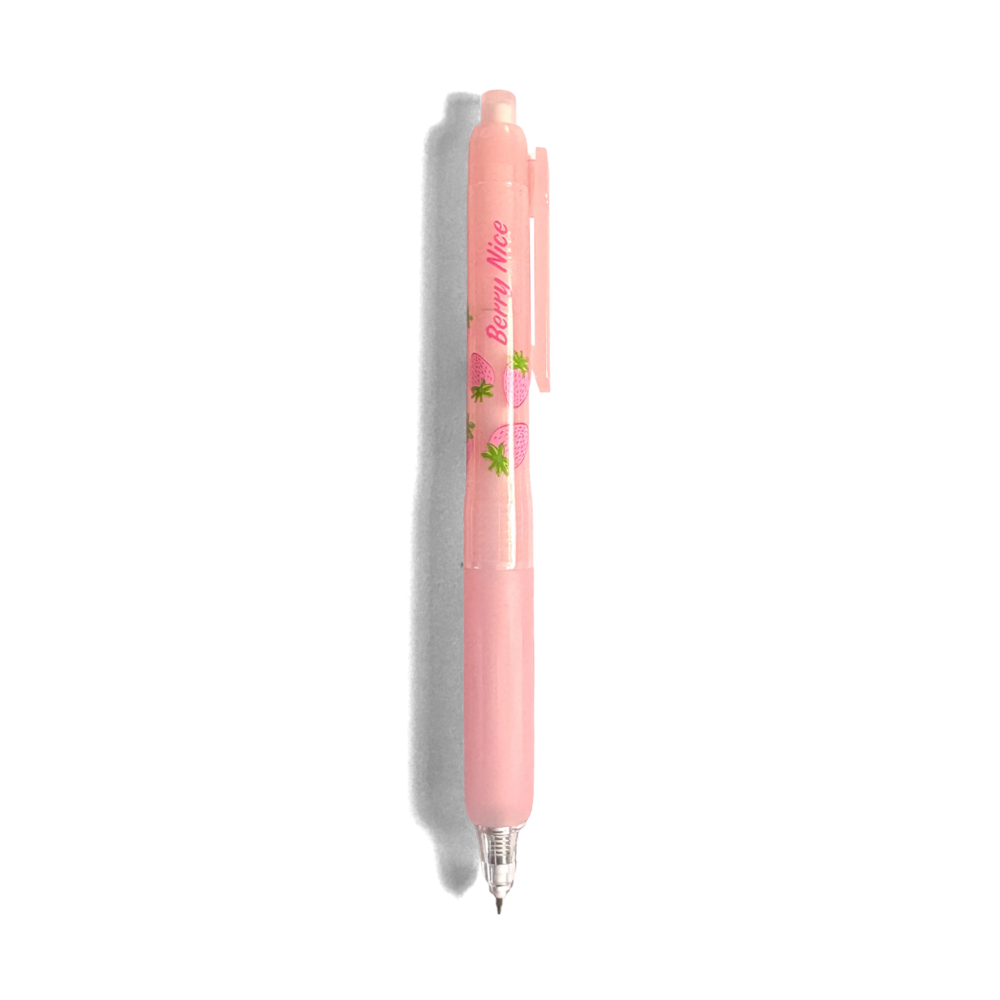 Fresh Squeezed Black Ink Scented Gel Pen - Strawberry