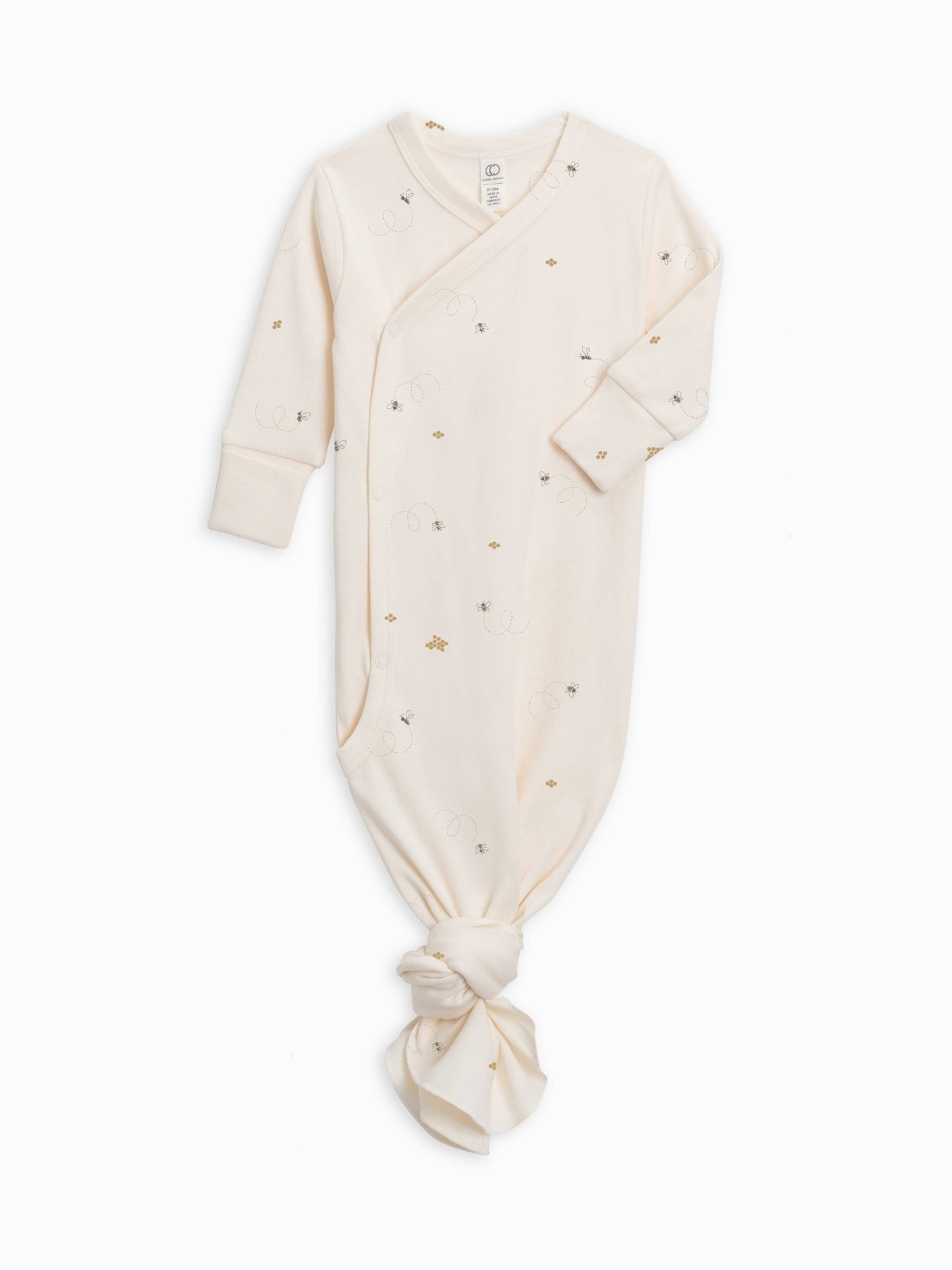 Indy Kimono Gown - Bee / Pewter