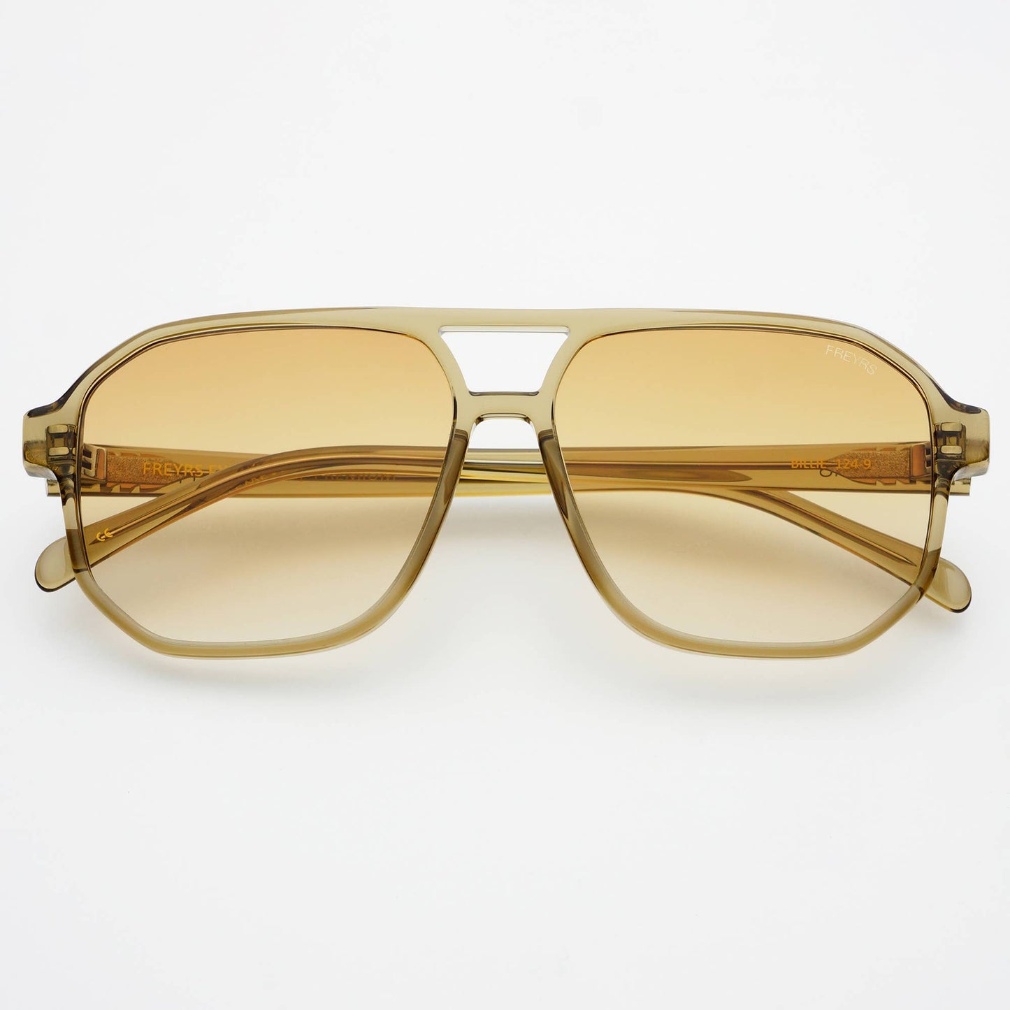 Olive Billie Aviator Sunglasses
