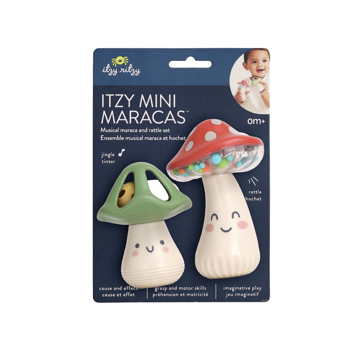Mushroom Mini Maracas
