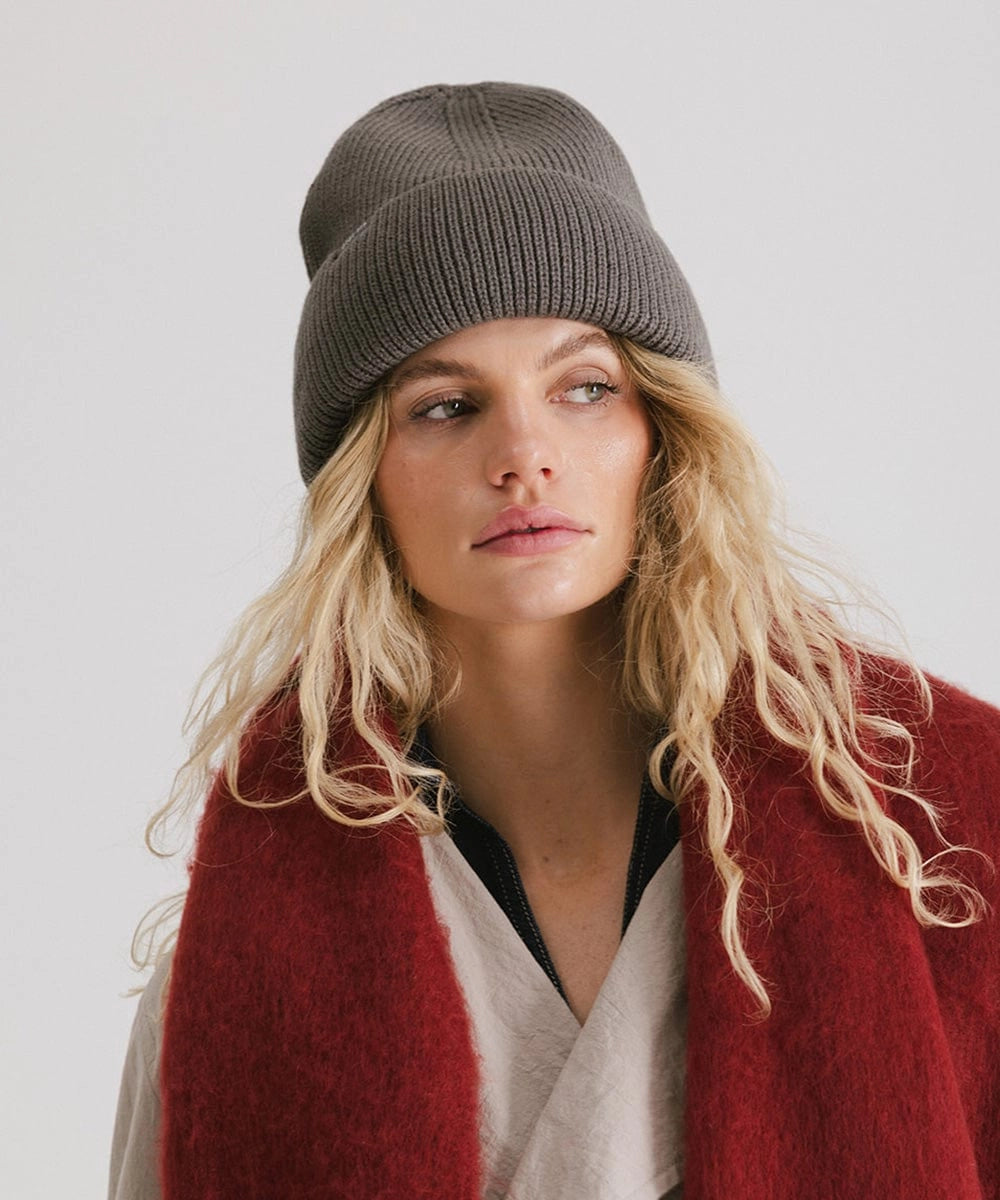 Lou Knit Beanie (Grey)