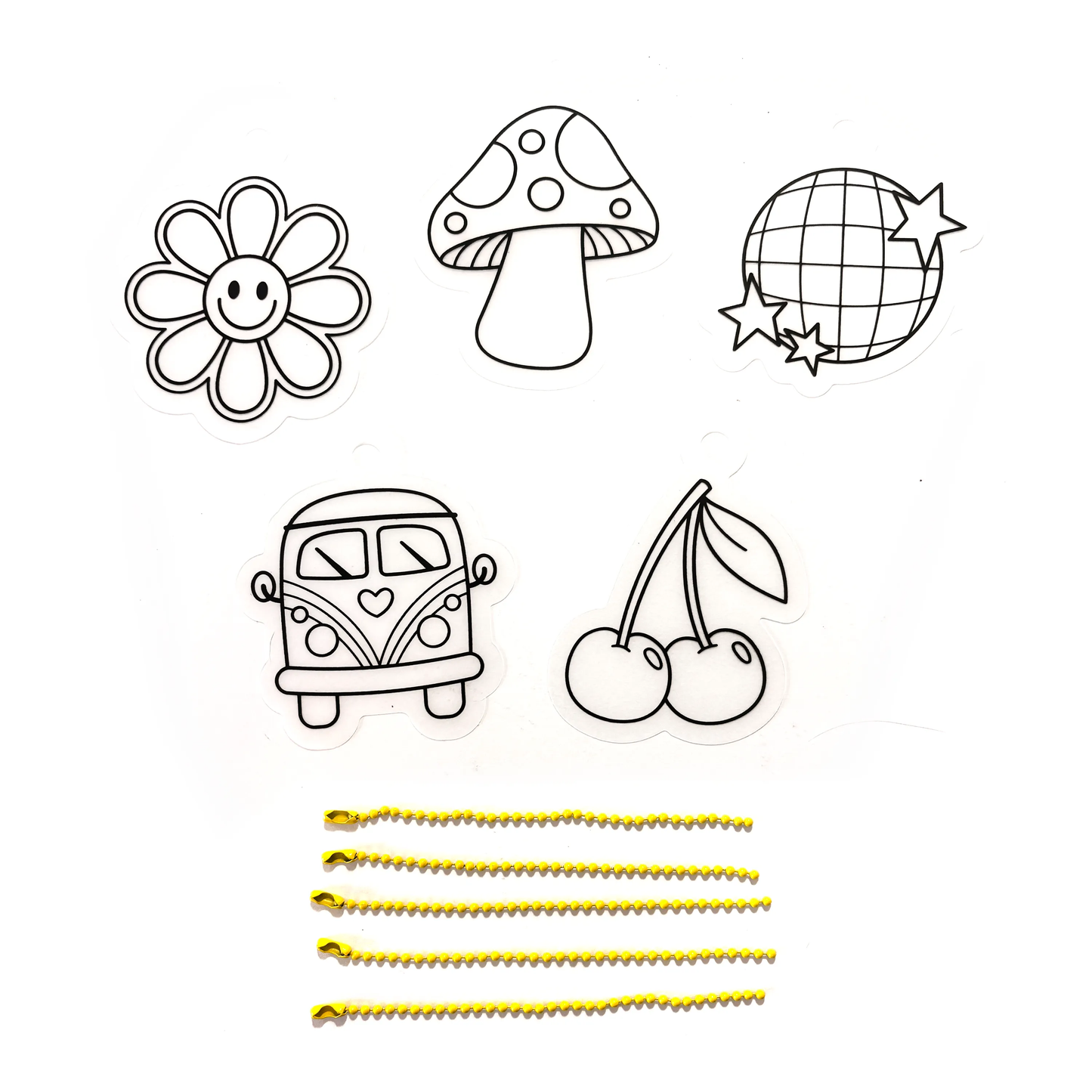 Mini Shrink-Its! DIY Shrink Art Kit - Good Vibes
