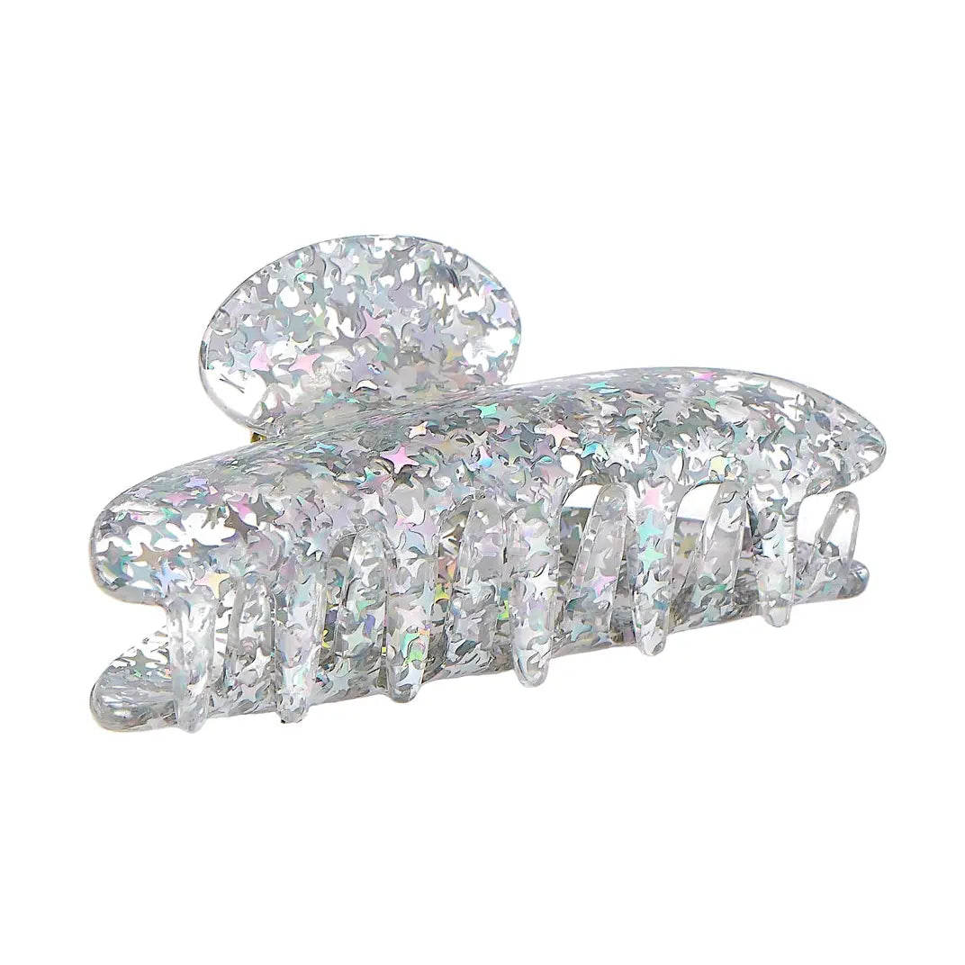 Disco Star Claw Clip