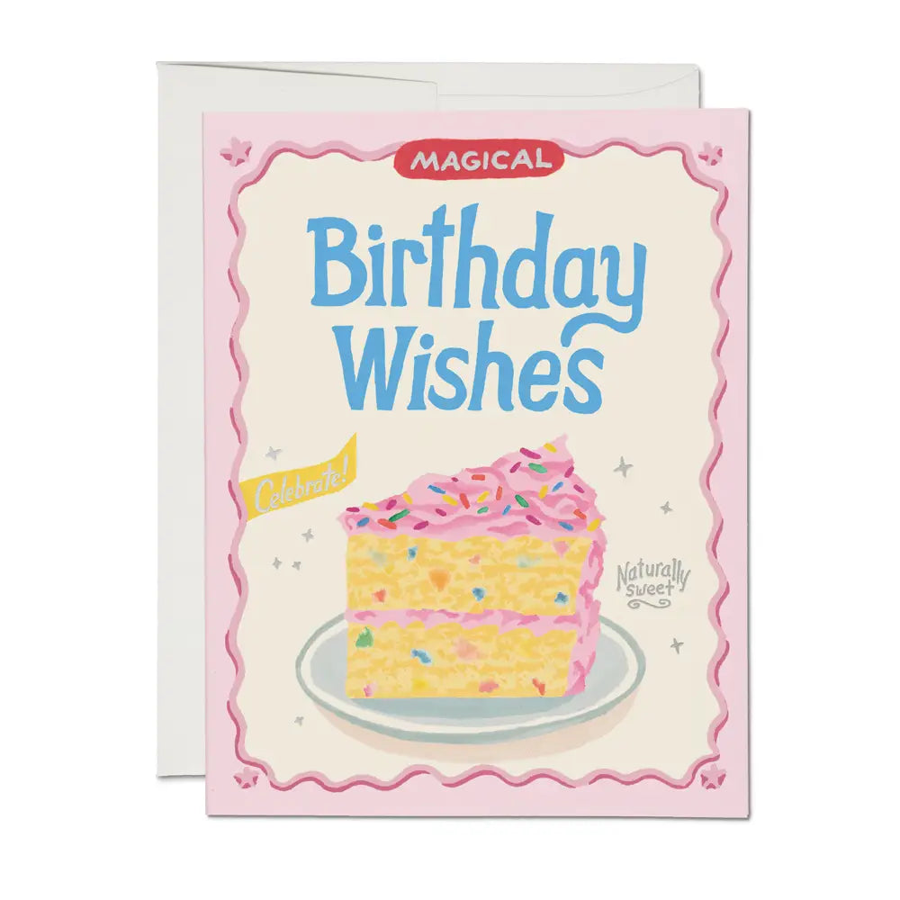 Cake Mix Birthday Greeting Card