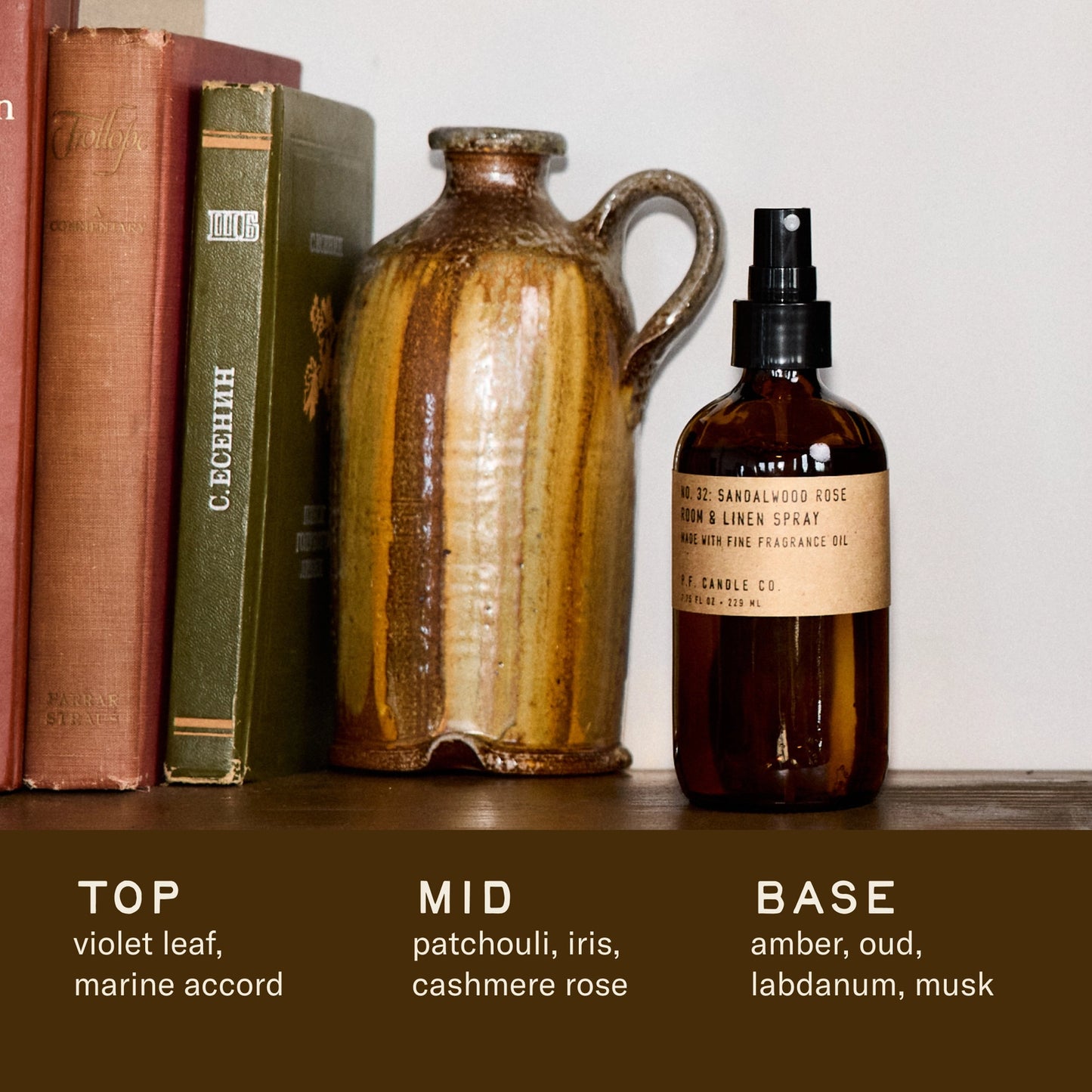 Sandalwood Rose - 7.75 Fl oz Room & Linen Spray