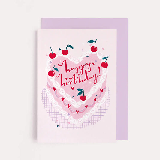 Kitsch Cake Birthday Card