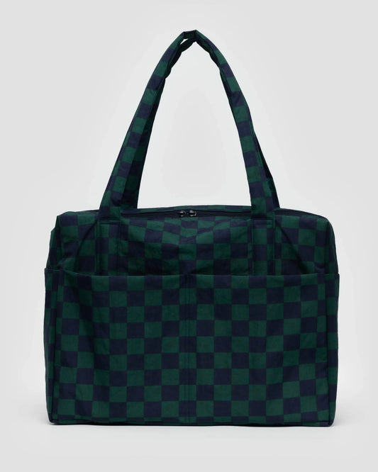 Cloud Carry-on | Navy Green Check