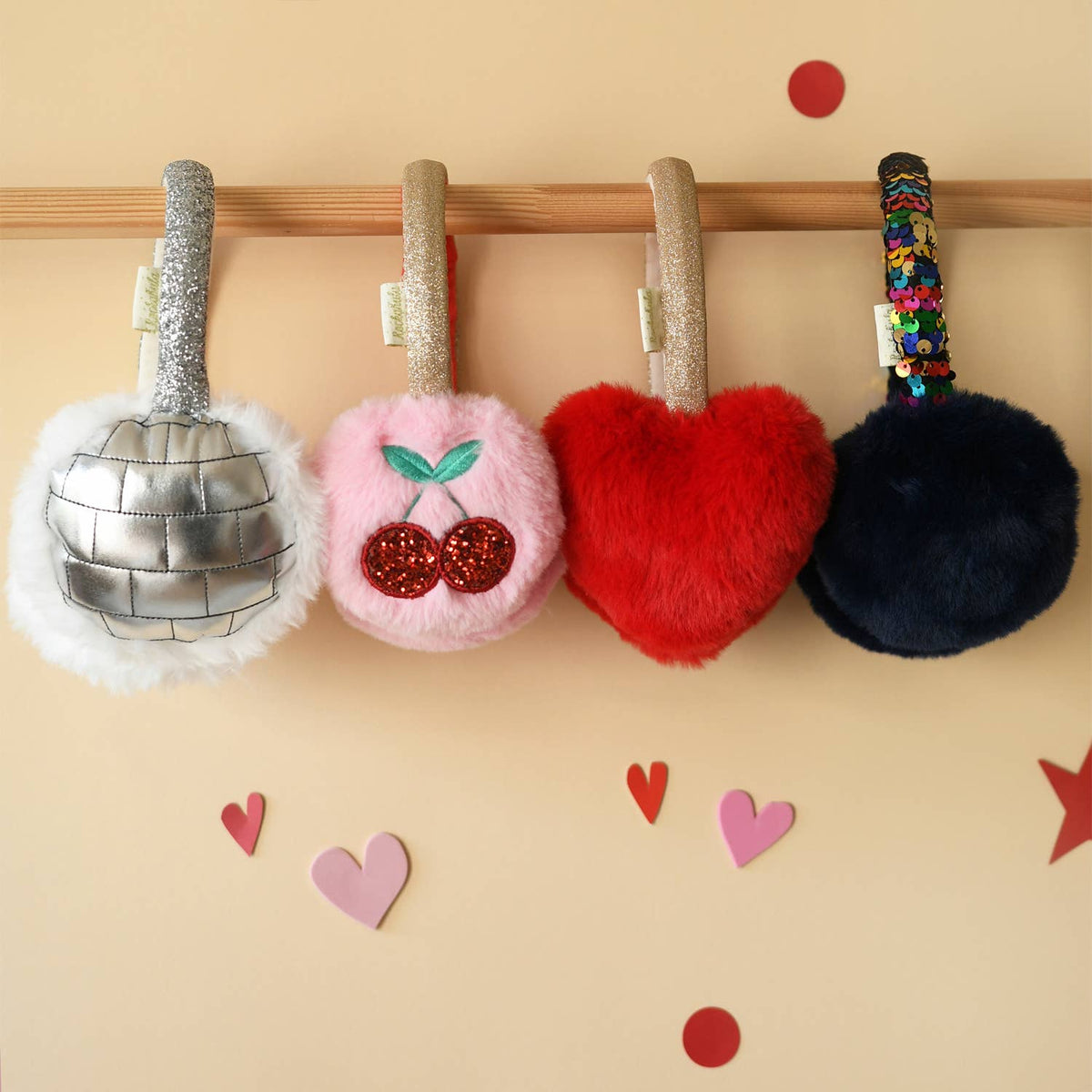 Cheerful Cherry Earmuffs