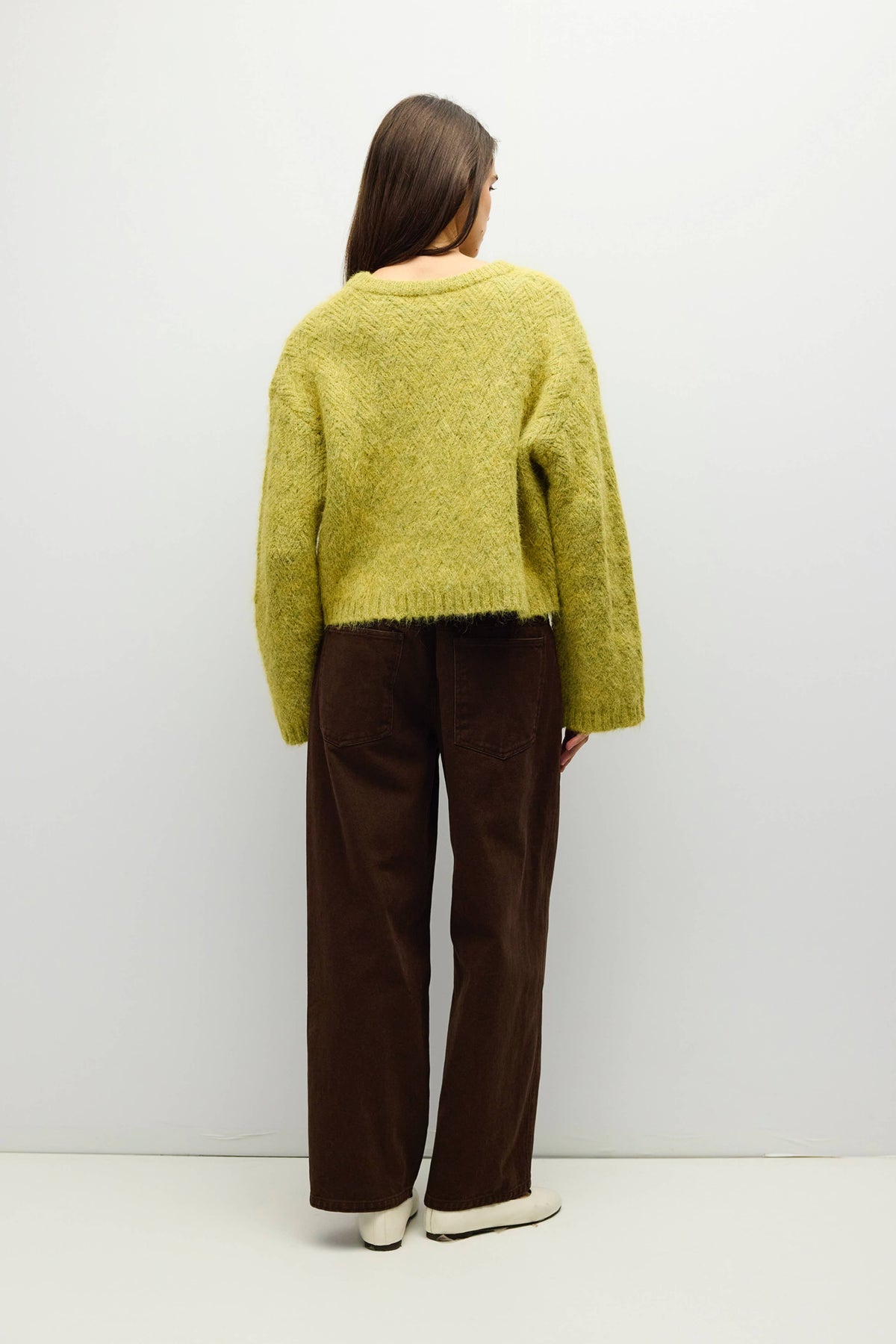 The Lila Sweater | Chunky Fuzzy Knit Oversized Sweater