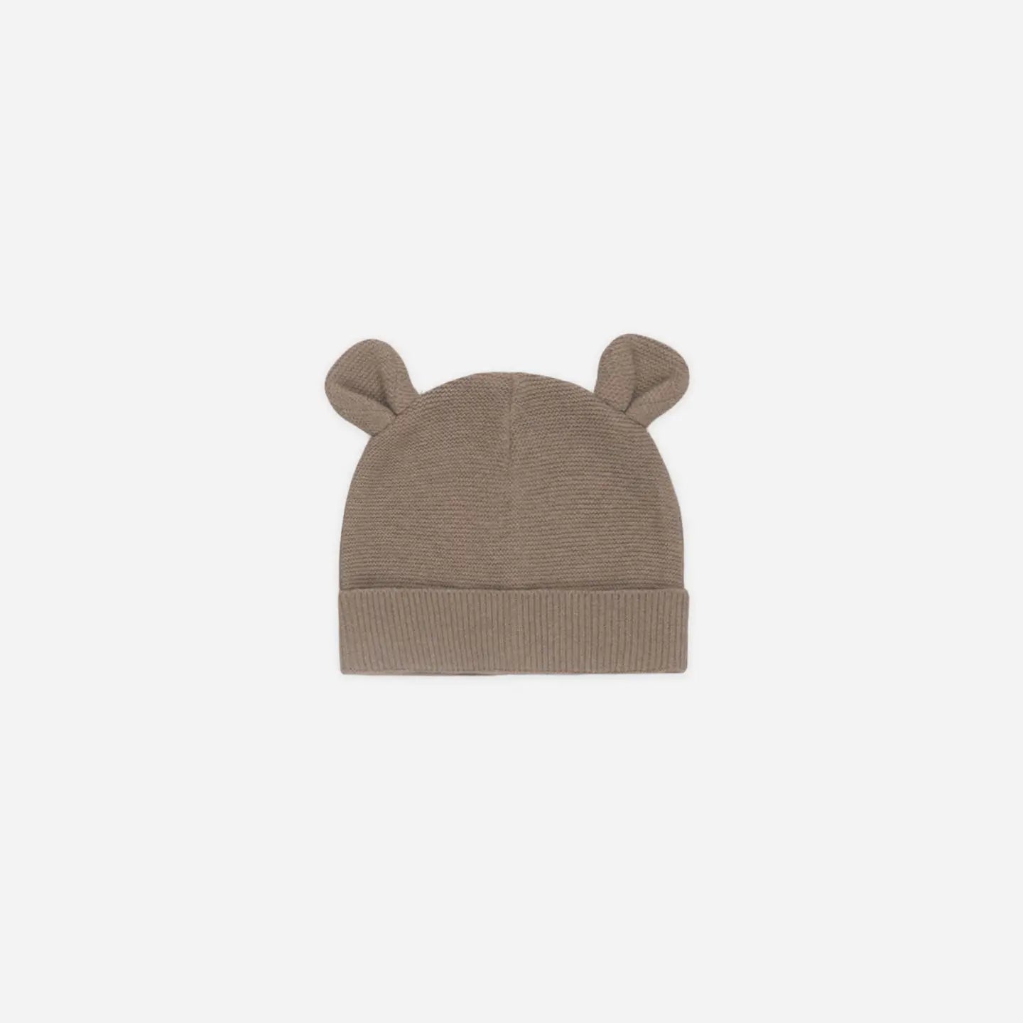 Baby Bear Beanie || Heathered Mocha