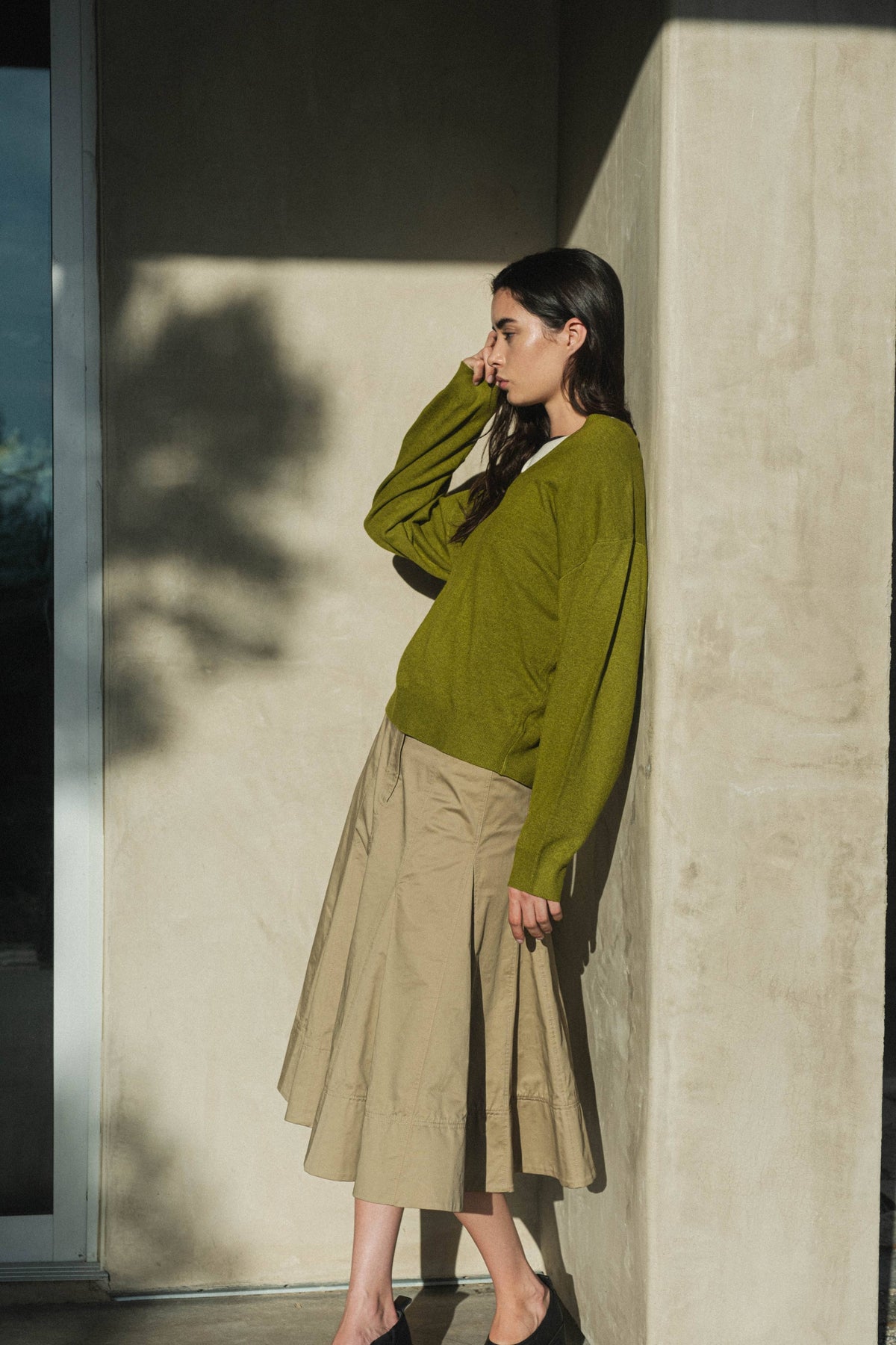 Chartreuse Naomi Sweater