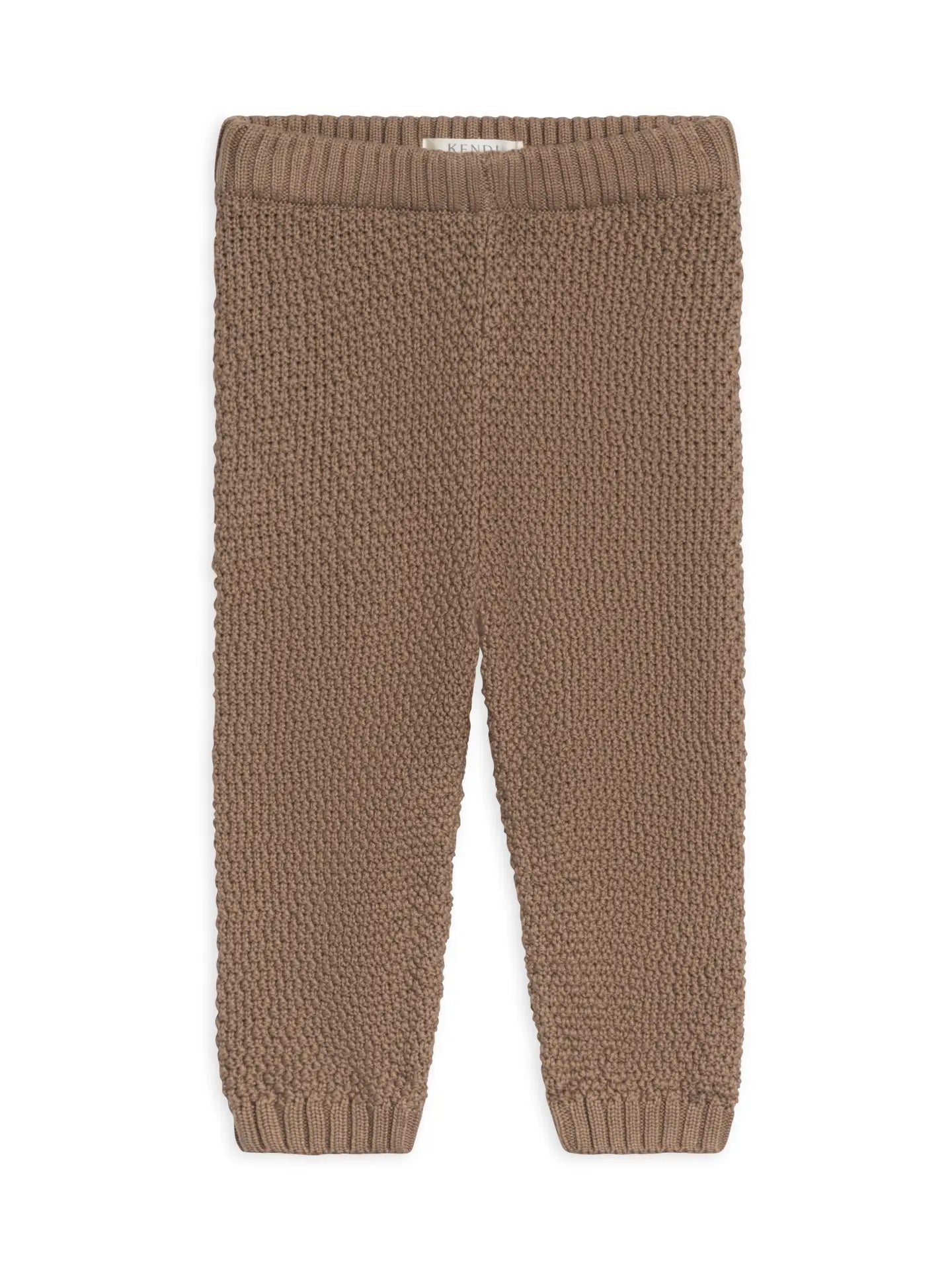 Sweater Knit Pants - Taupe