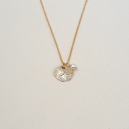 Sand Dollar Necklace (Gold FIlled)