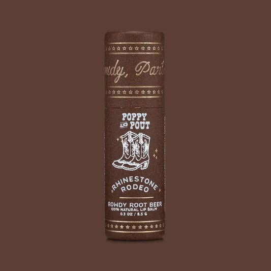Lip Balm, Rhinestone Rodeo, Rowdy Rootbeer