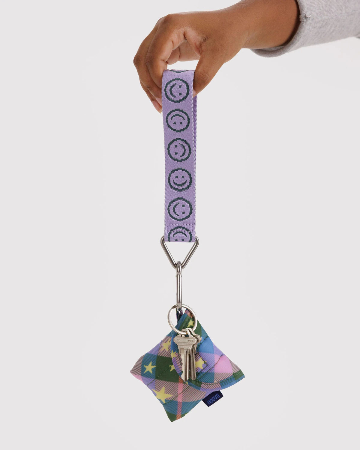 Logo Keychain (Lilac Happy)