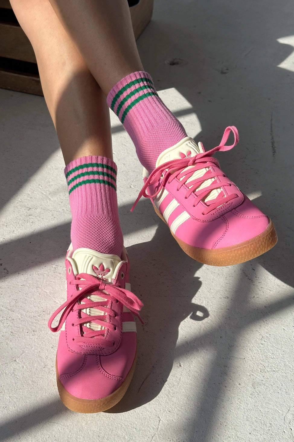 Girlfriend Socks | Rose Pink