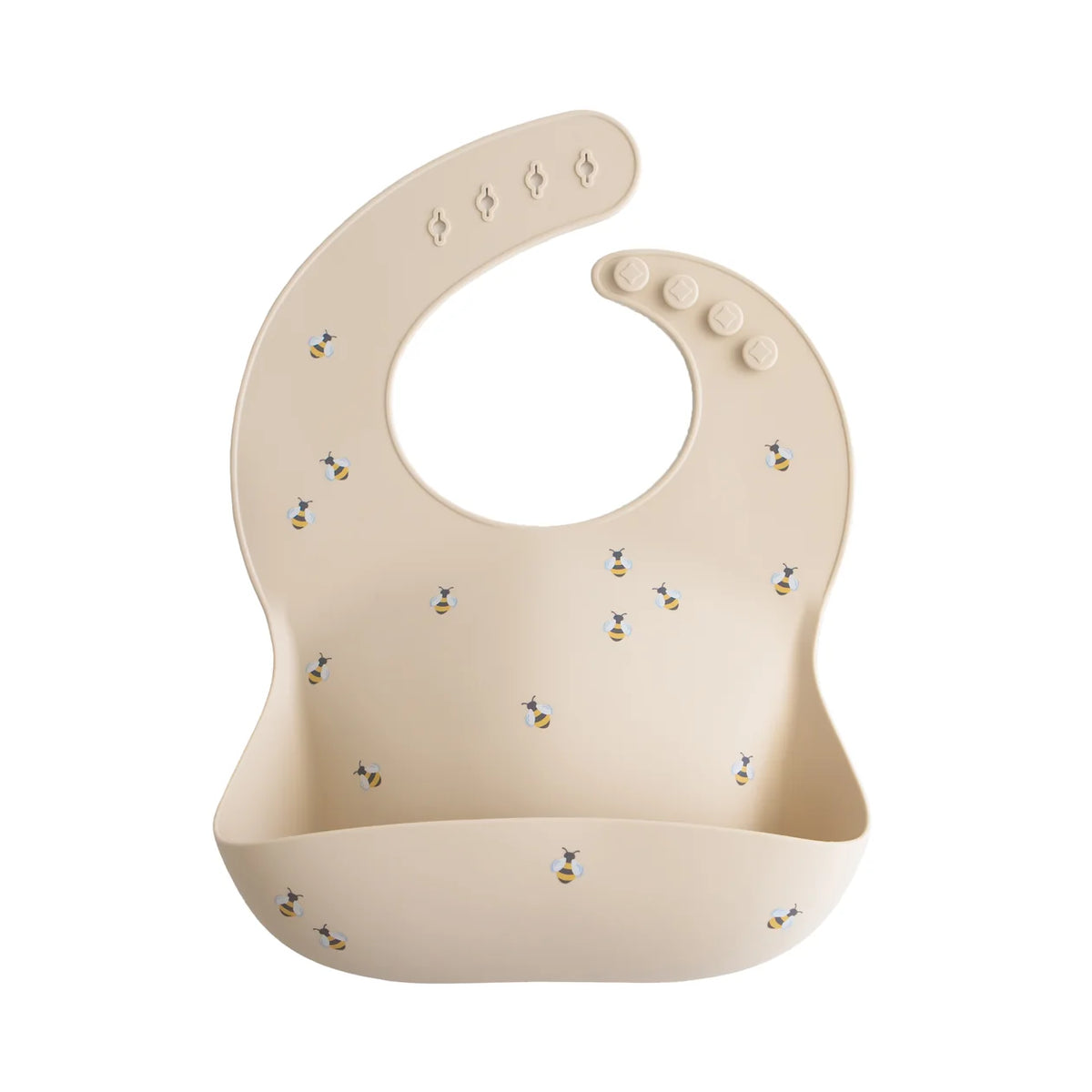 Silicone Baby Bib - Bees
