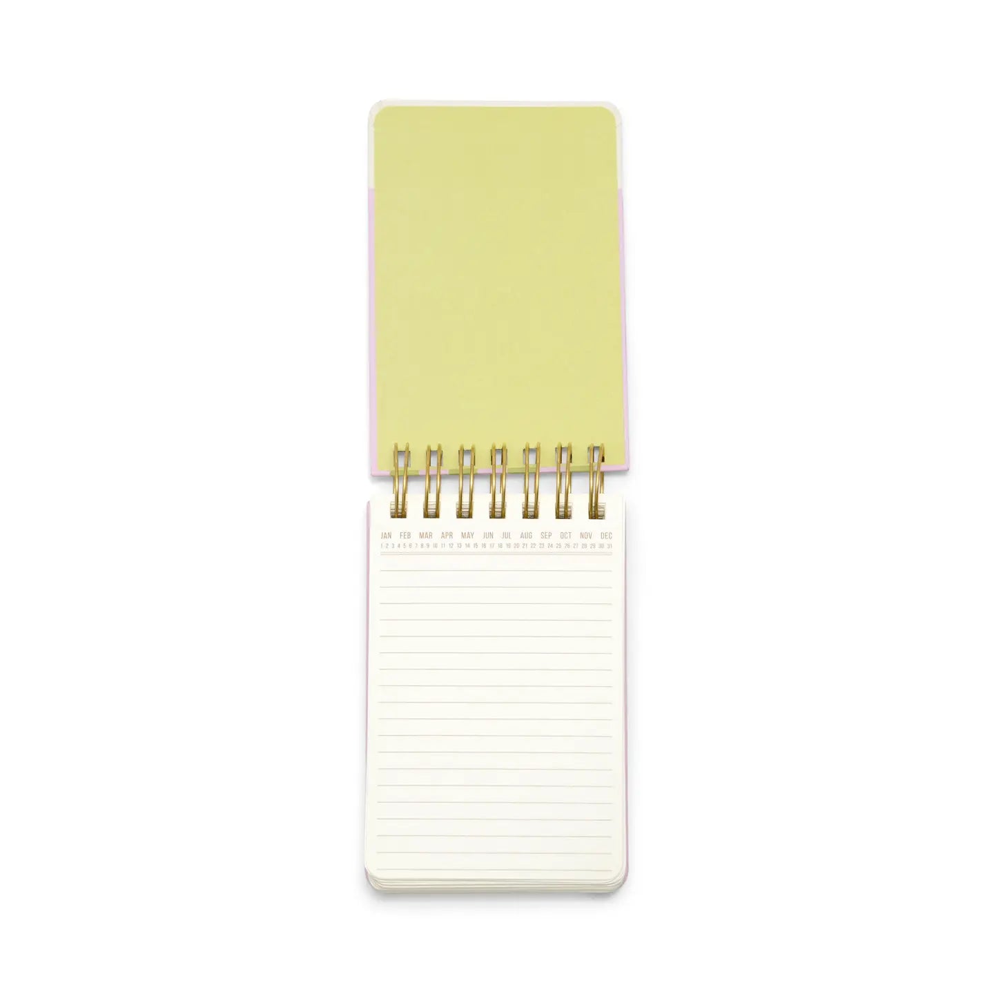 Twin Wire Notepad, 4" X 6" - Wavy Stripes