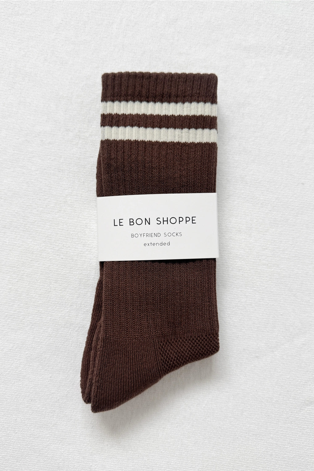 Extended Boyfriend Socks (Wood)