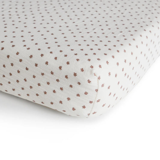 Extra Soft Muslin Crib Sheet - Bloom