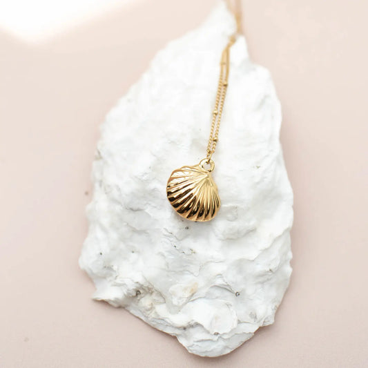 Golden Shell Necklace