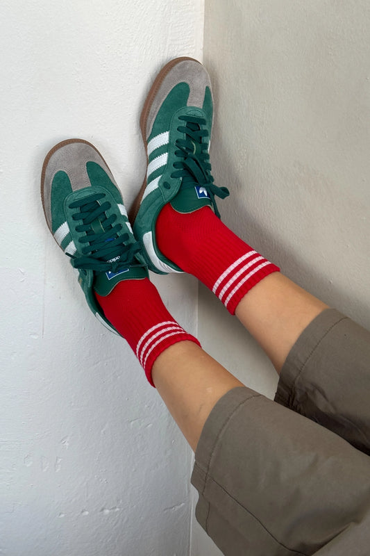 Girlfriend Socks | Scarlet