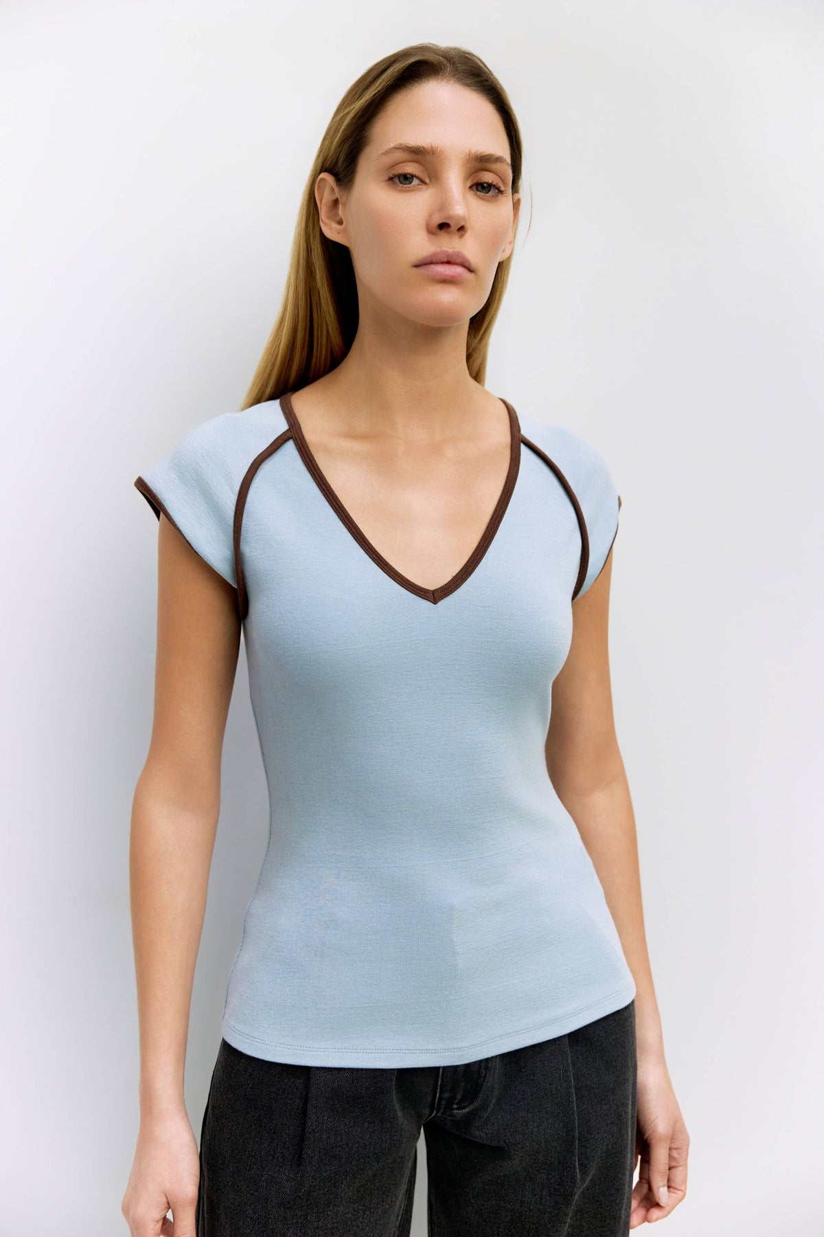 Blue + Cocoa Patricia Top
