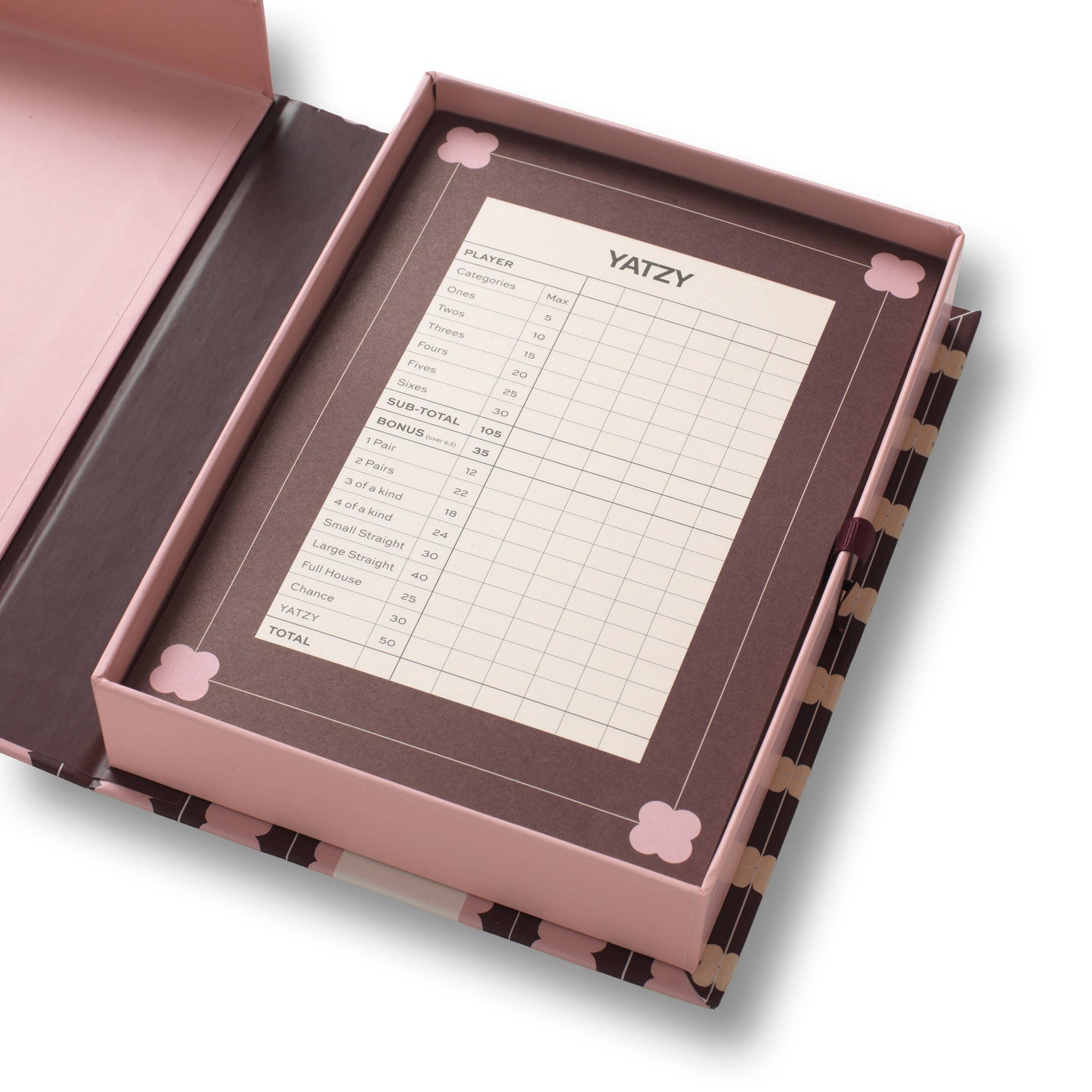 Yatzy Game Set - Clover Roll