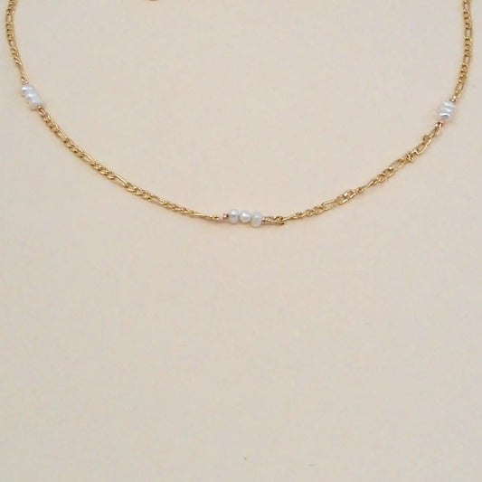 Gold Filled Jasmine Anklet