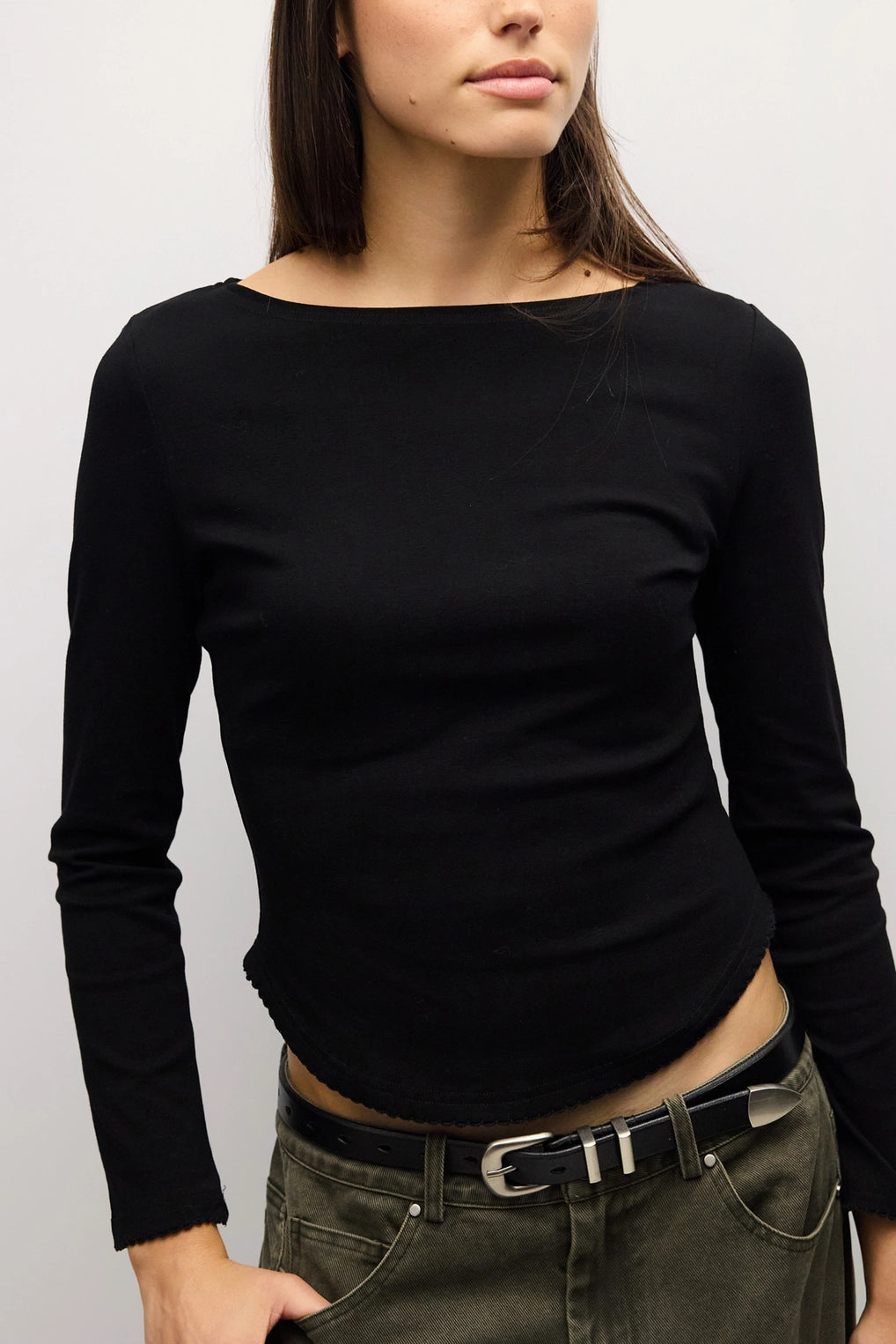Black Janel Top
