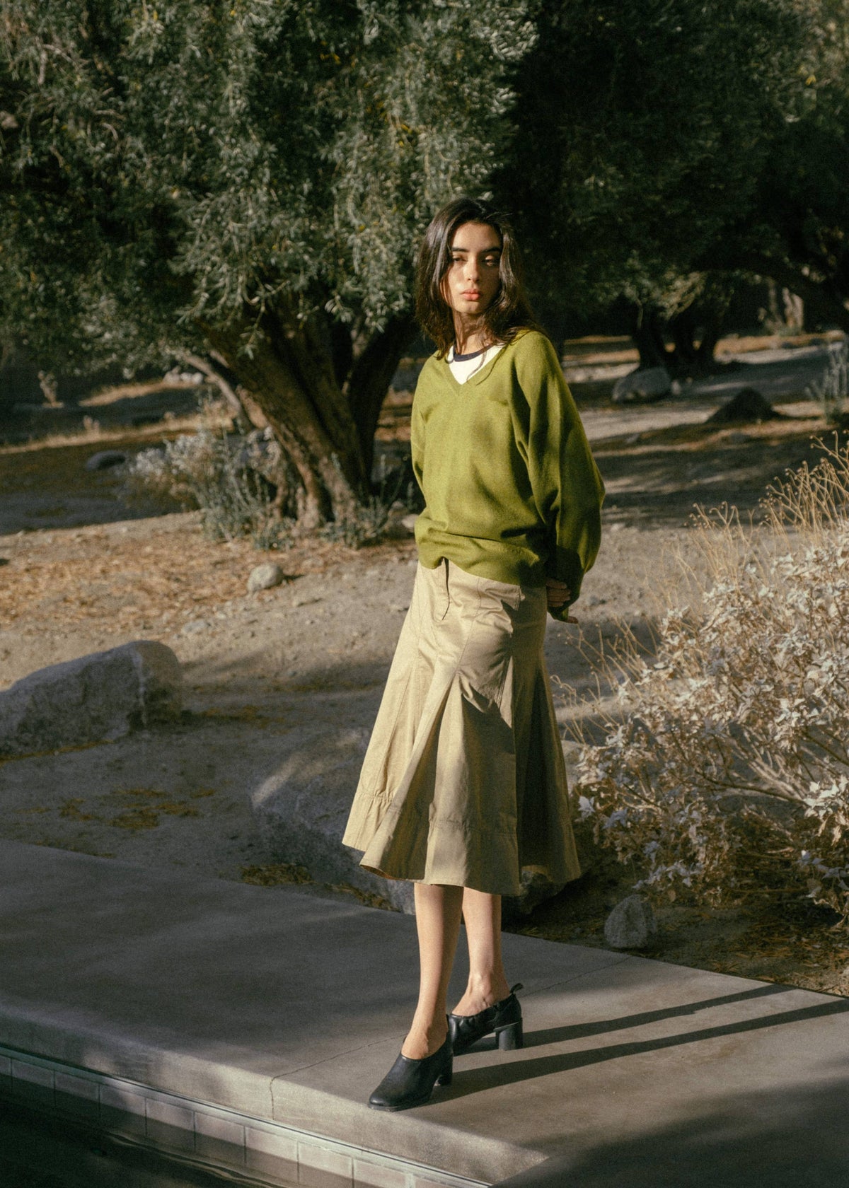 Chartreuse Naomi Sweater