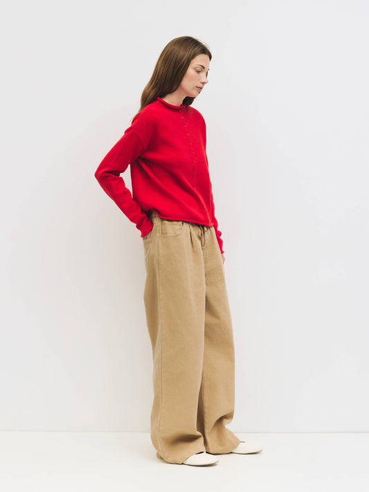 Red Marlo Cardigan