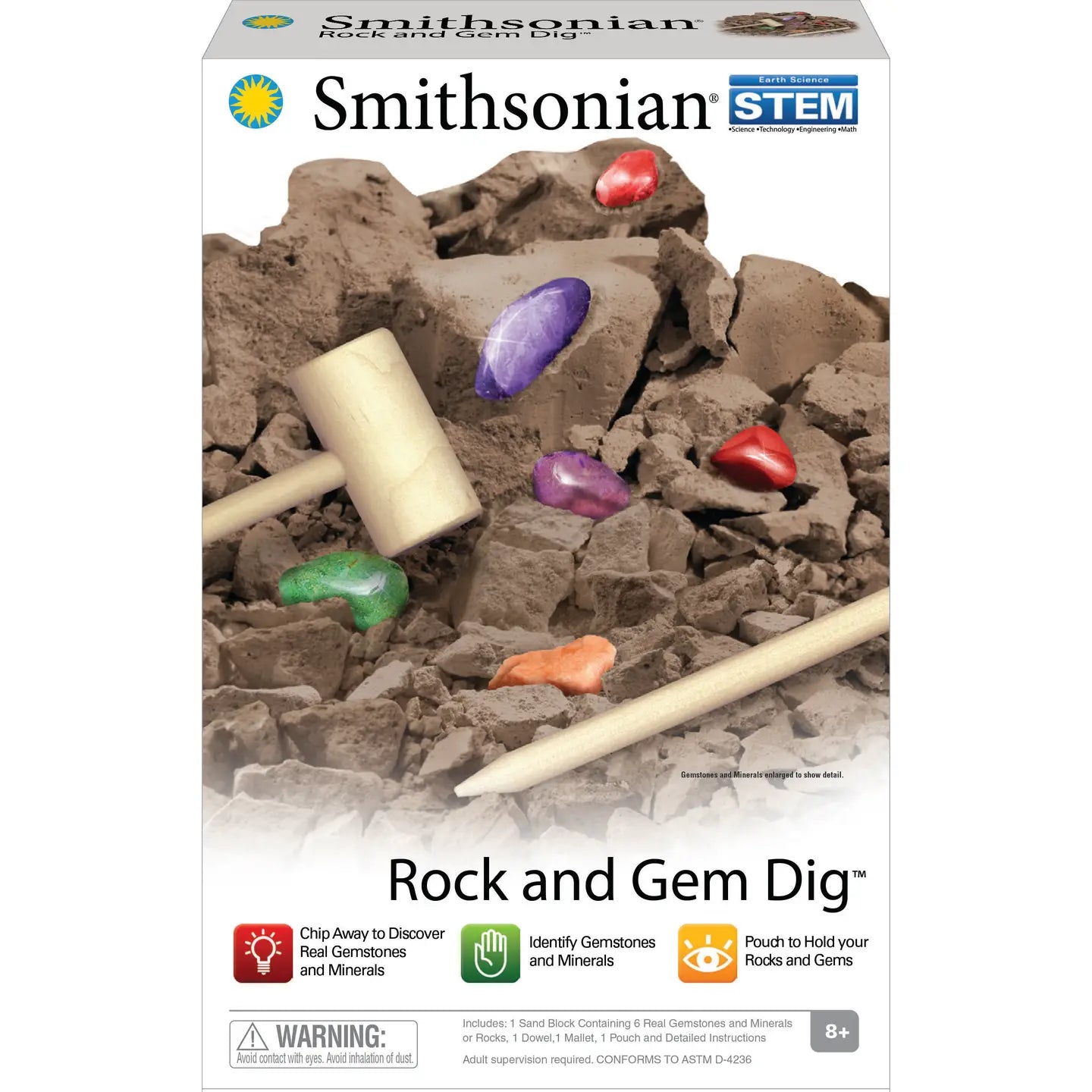 Smithsonian Rock and Gem Digger Set