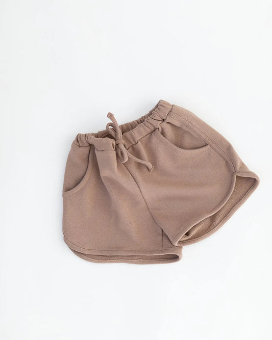 Track Shorts - Mocha