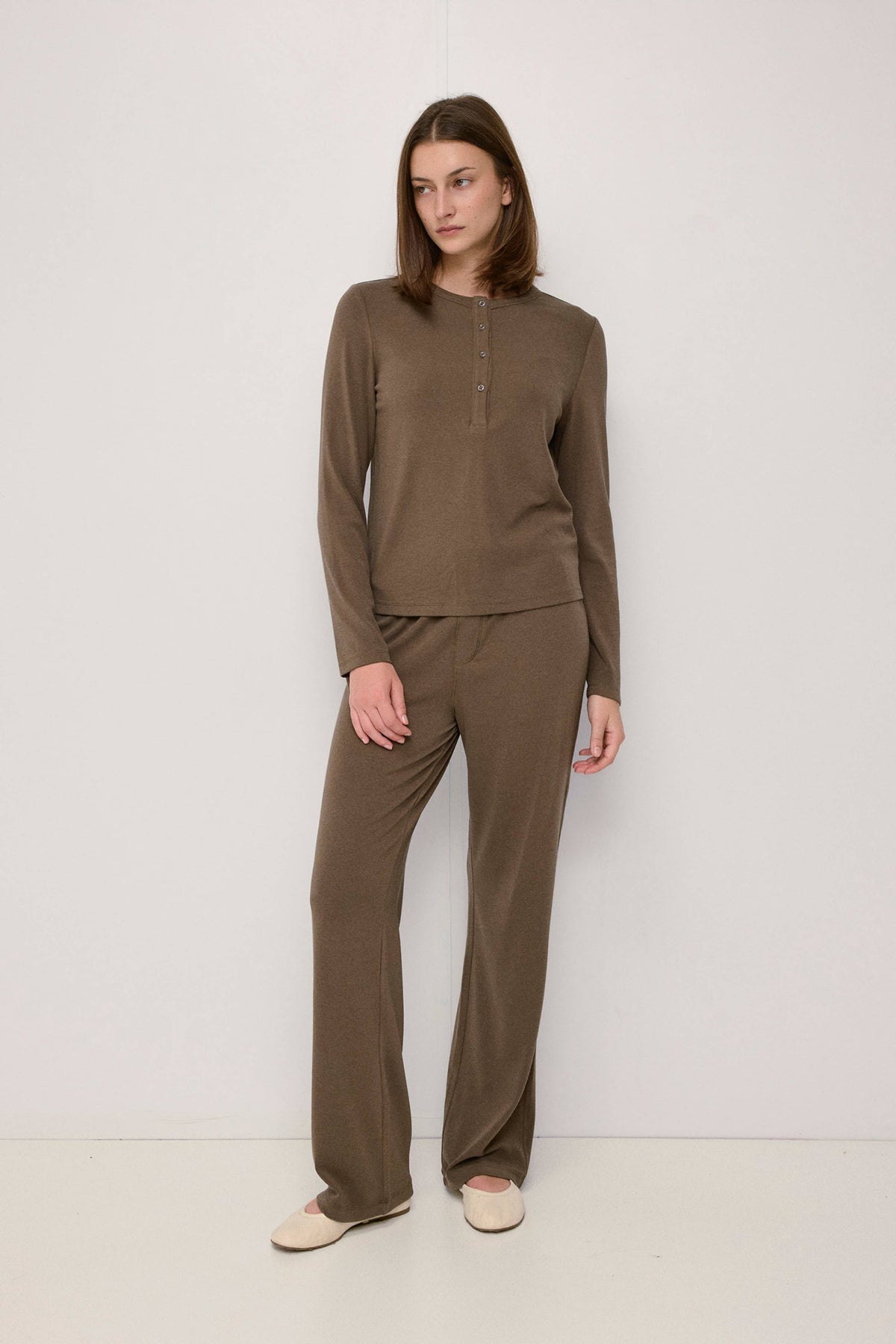 Dark Taupe Callie Top