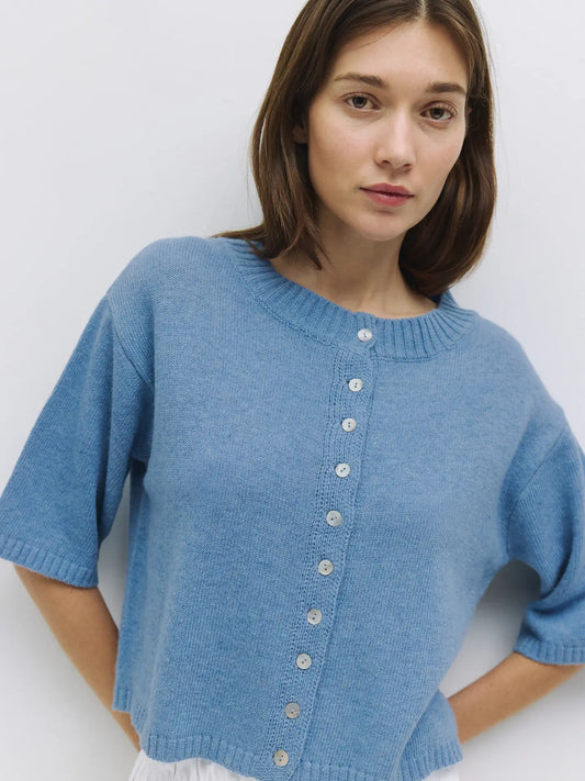 The Stacey Cardigan (Blue)