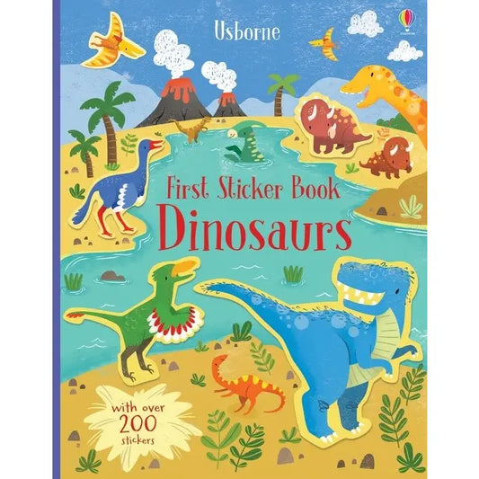 First Sticker Book Dinosaurs