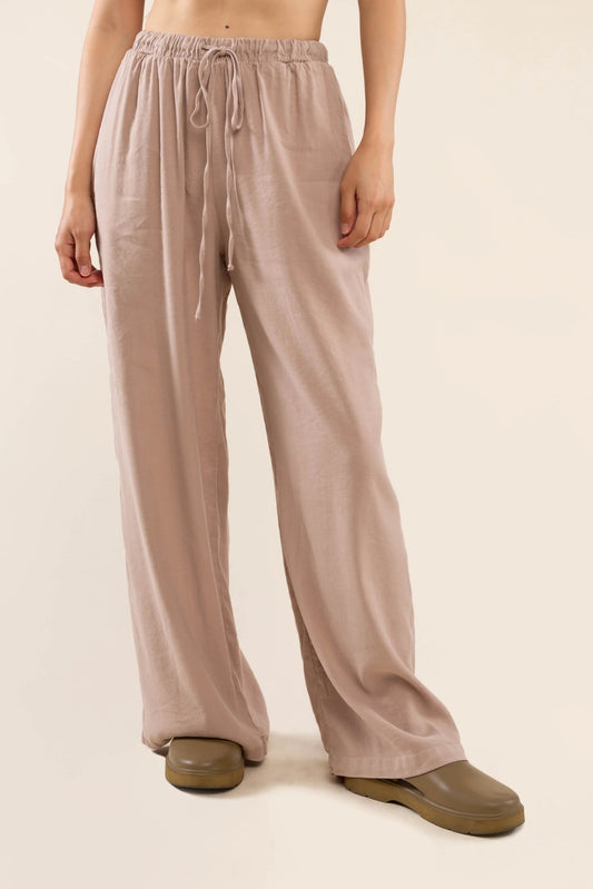 Meridian Tencel Pants | Mushroom