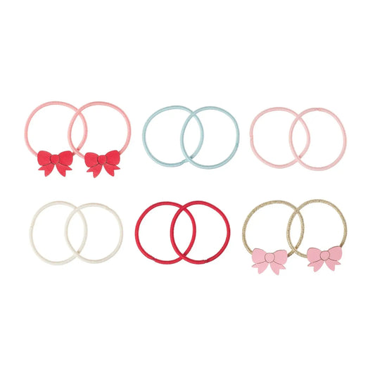 Cutesy Bow Mini Elastic Pony Pack
