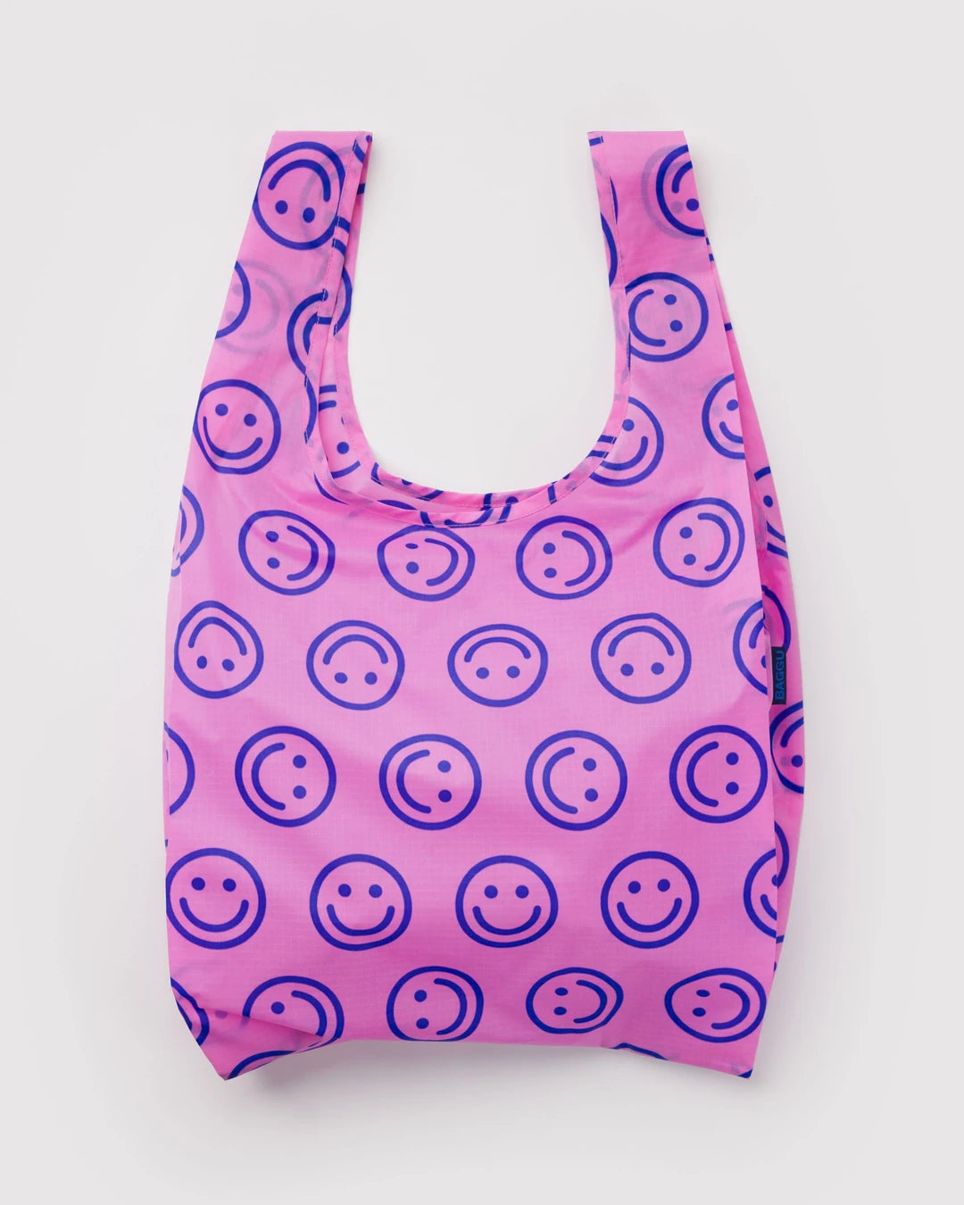Pop Pink Happy Standard Baggu