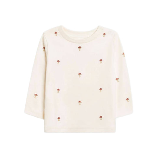 Turk Long Sleeve Crew - Mushroom