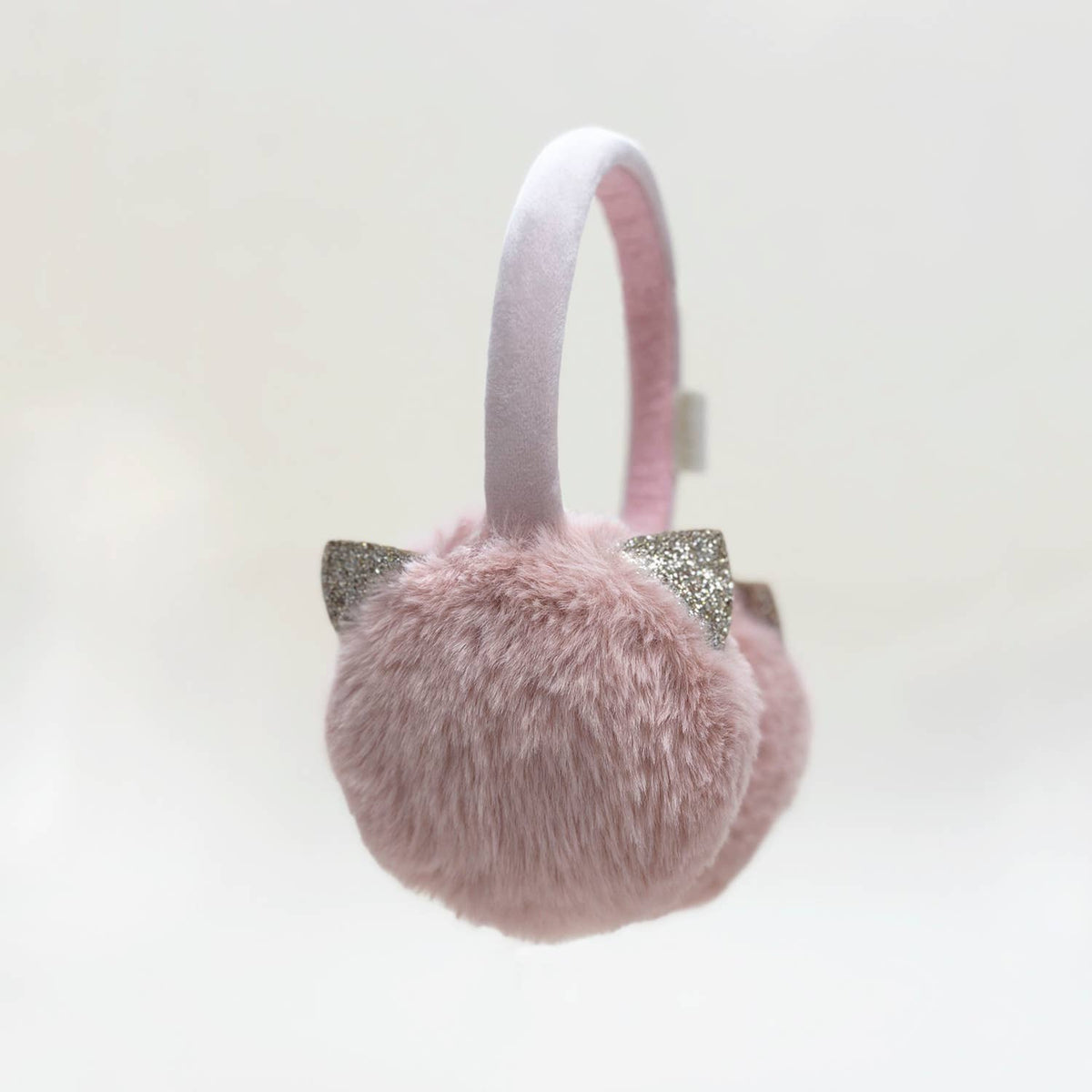 Glitter Cat Earmuffs