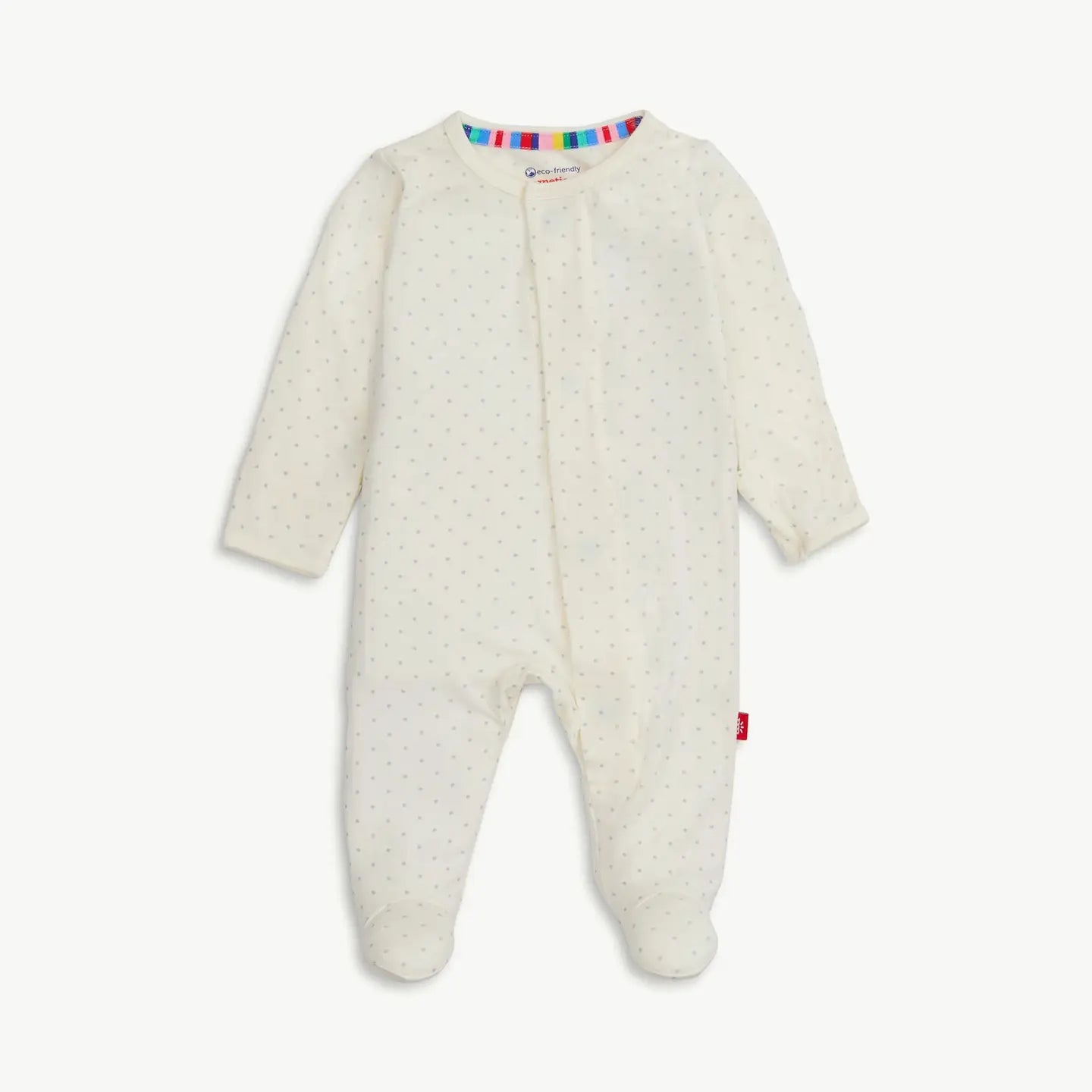 Pin Dot Cream Magnetic Footie