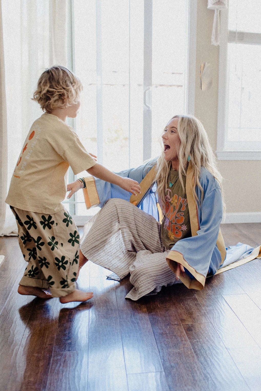 Soul Spark Wide Leg Pants - Natural