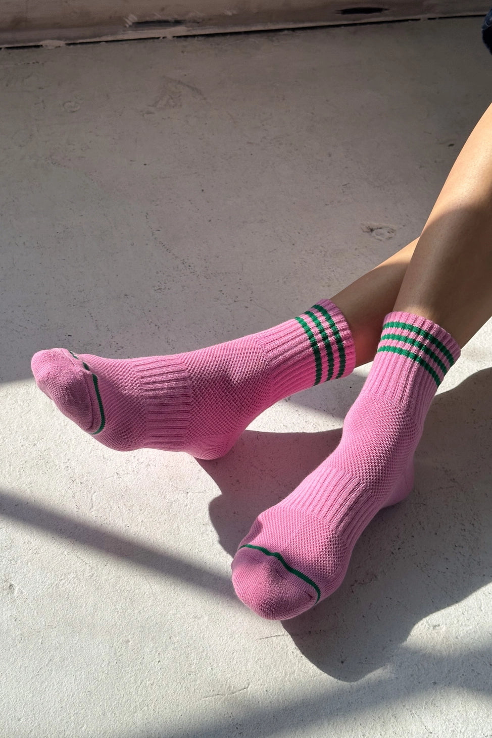 Girlfriend Socks | Rose Pink