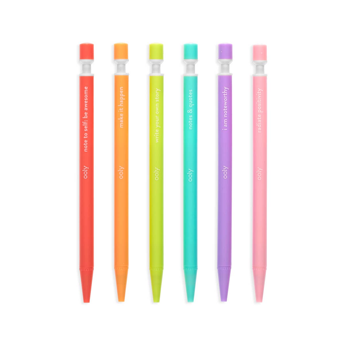 Noted!: Extra Thick Graphite Mechanical Pencils (Set of 6)