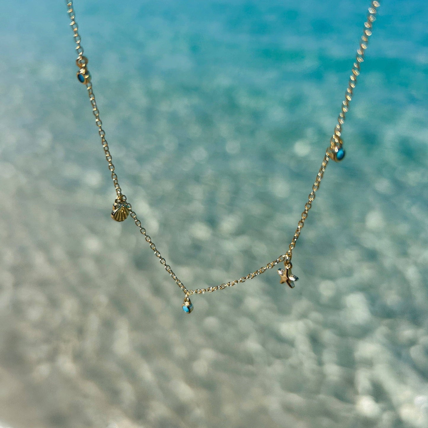 Shelling Charm Necklace
