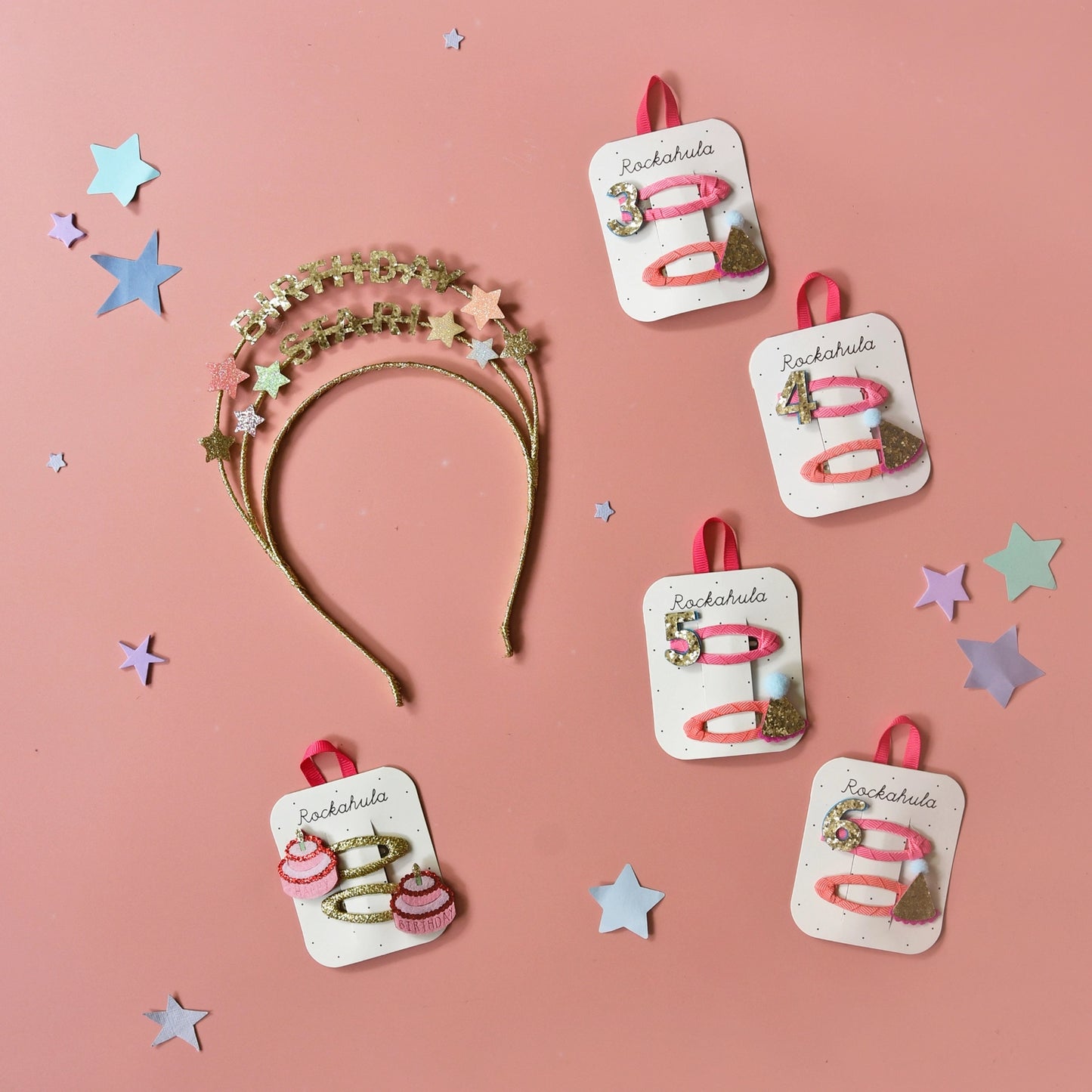 Birthday Cake Clips