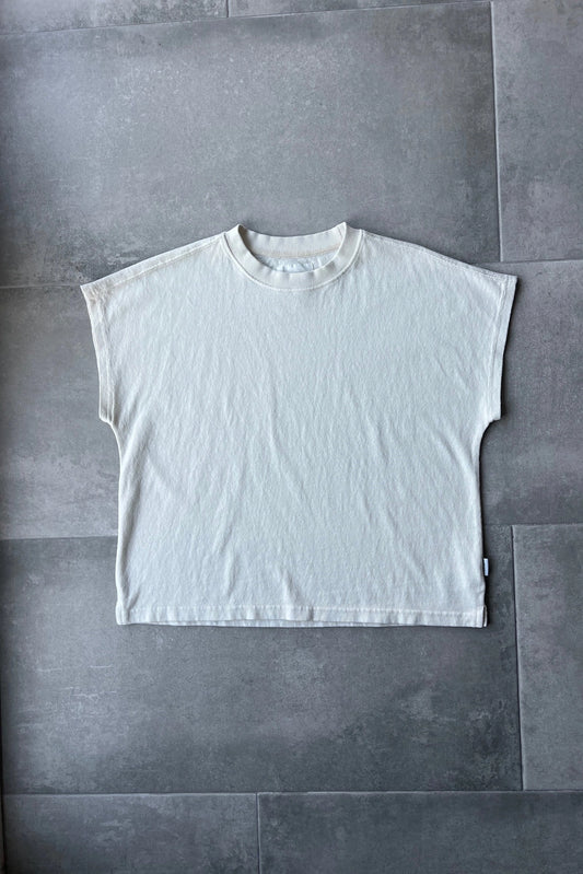 White Cotton Jeanne Tee